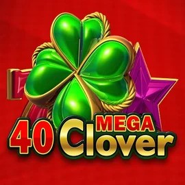 40 Mega Clover slot visual from Amusnet Interactive available on jackpot-kasyno.pl