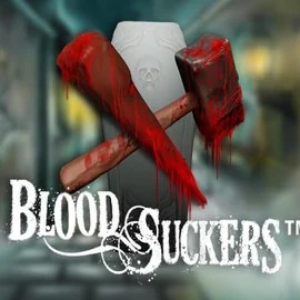 Logo of Blood Suckers from NetEnt at Jackpot Casino