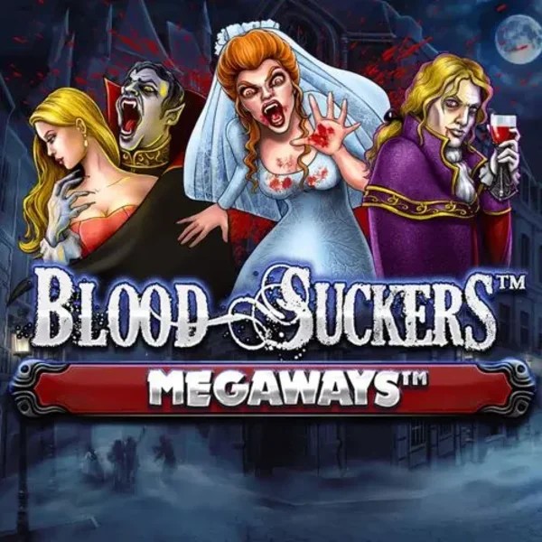 Blood Suckers Megaways logo – Slots by Red Tiger Gaming at Jackpot Casino