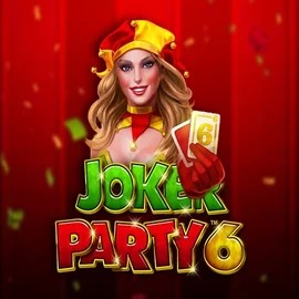 Joker Party 6 slot logo by Greentube at Jackpot Casino