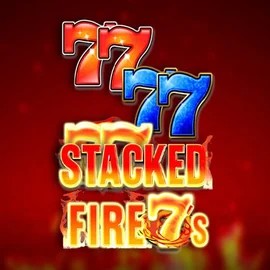 Stacked Fire 7s logo by Inspired Gaming at Jackpot Casino